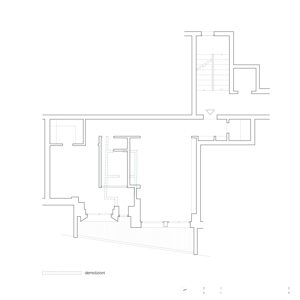 rilievo architettura milano abitazione caratteri distributivi